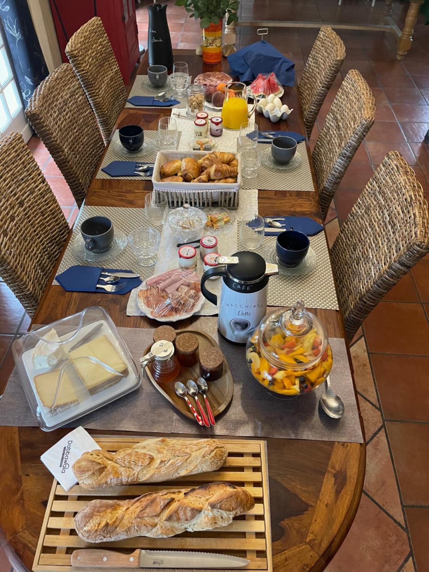 La Belle Chaumiere Acomodação com café da manhã Bretagne-de-Marsan Exterior foto